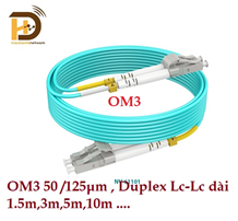 Dây Nhảy Quang HD-Link LC/UPC-LC/UPC Multimode OM3 Duplex Tốc Độ 10Gb