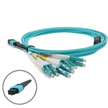 Dây Nhảy Quang MPO/MTP-LC 8 Sợi OM3 - Hiệu Suất Cao, Chuẩn MTP/MPO-LC, Truyền Tín Hiệu Ổn Định