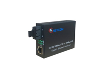 Media converter chuyển đổi quang điện 2 sợi GNETCOM GNC-2211S-20