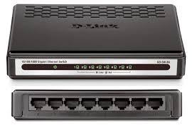 Switch chia  mạng 8 cổng DLink DES1008A 10/100 Mbp