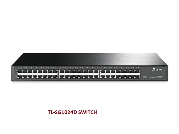 Switch TP-link 48 cổng giagabit TL-SG1048D