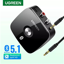 Thiết bị thu tín hiệu Bluetooth 5.1 Ugreen 40759 dùng cho Loa, Amply, có APTX