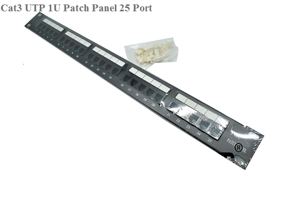 Patch Panel RJ11 Cat3 25 Port
