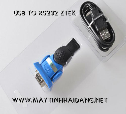 cáp usb to com RS232 chuẩn 1.1 chính hãng giá rẻ