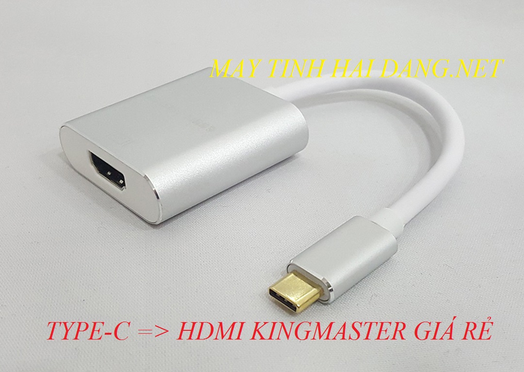 CÁP TYPE-C ra HDMI KINGMASTER (KY-V005S) chính hãng giá rẻ nhất