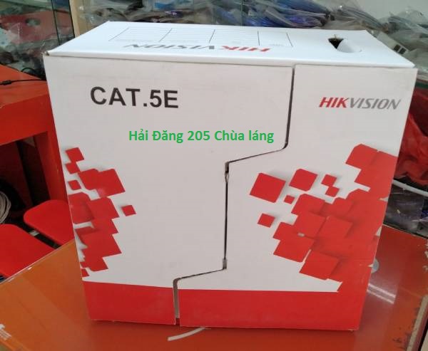 Cáp mạng CAT5E BC HIKVISION DS-1LN5E-S